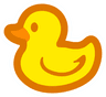 Floating Duck